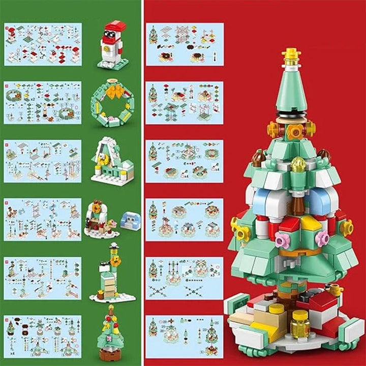 Lisslune | Christmas Advent Calendar Surprise Block Set