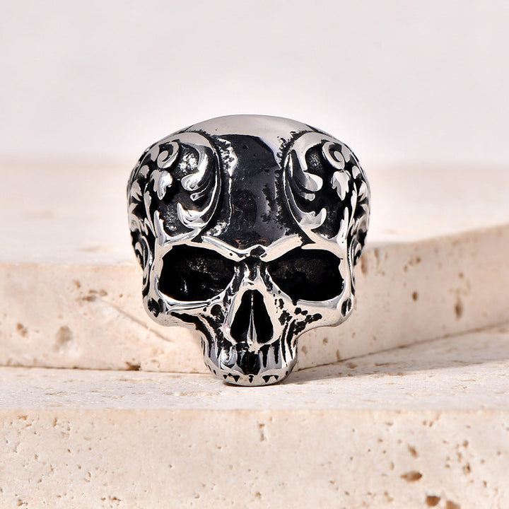 Lisslune | Punk Style Titan Skull Ring