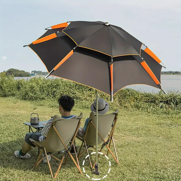 Lisslune | Adjustable Umbrella Holder with Spiral Ground Anchor