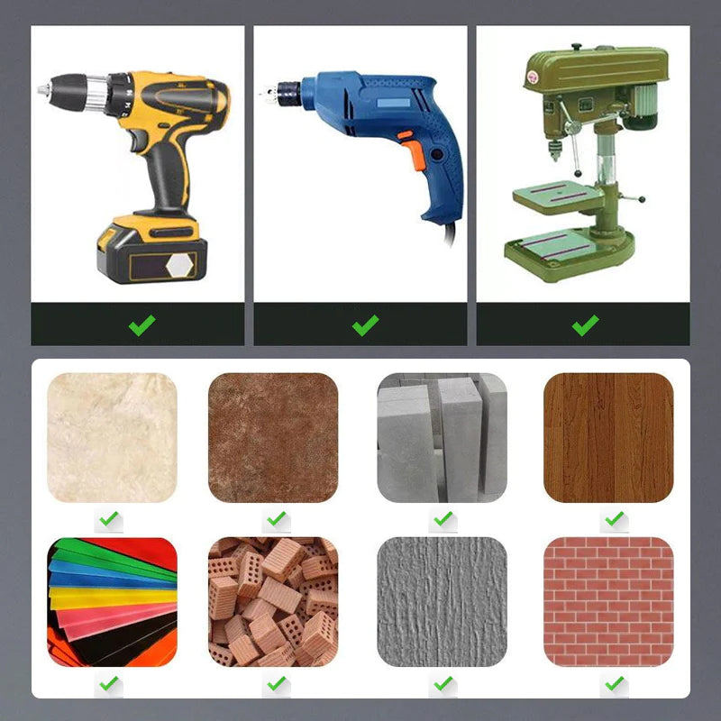 Lisslune | High hardness slate head eccentric drill