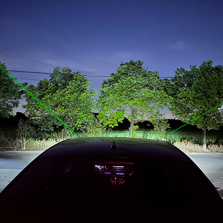 Lisslune | Laser light mounted on the vehicle