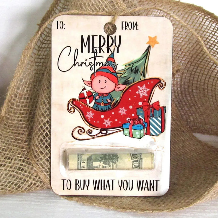 Lisslune | Santa Christmas money holder