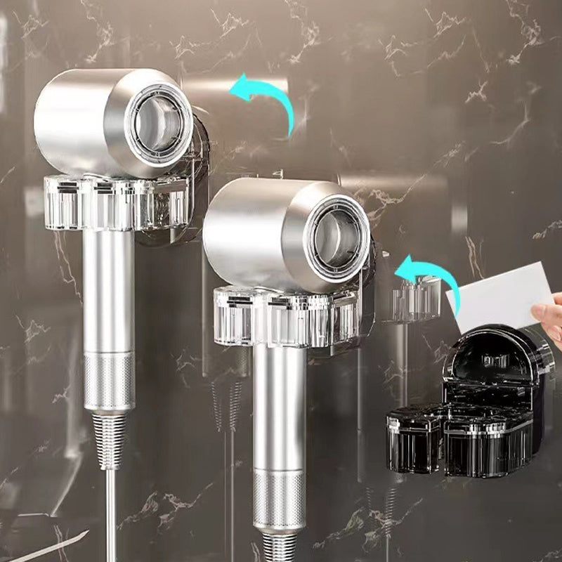 Lisslune | Rotating Hair Dryer Holder Without Drilling
