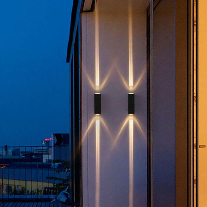Lisslune | Modern waterproof rectangular LED wall light for outdoor use