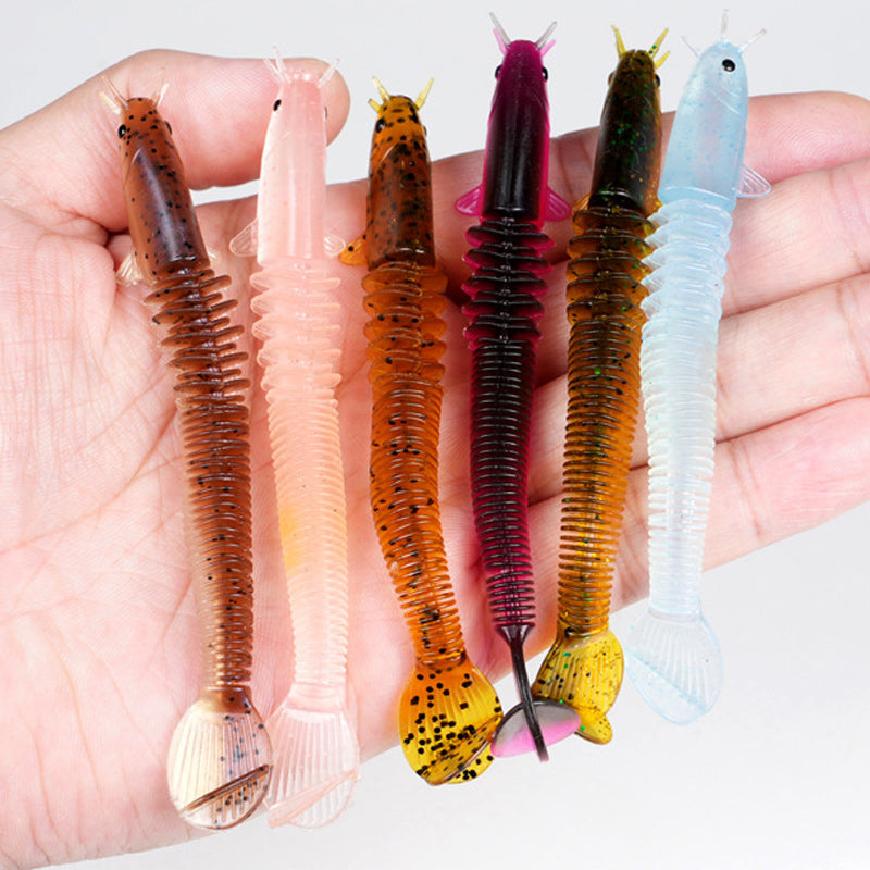 Lisslune | New Design Angler Dragon Hole Bait 46 Sections Soft Bait