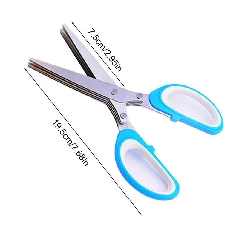Lisslune | Multi-layered Spring Onion Scissors