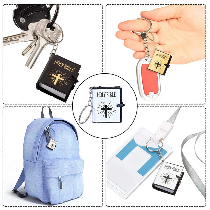 Lisslune | Mini Book Bible Keychain
