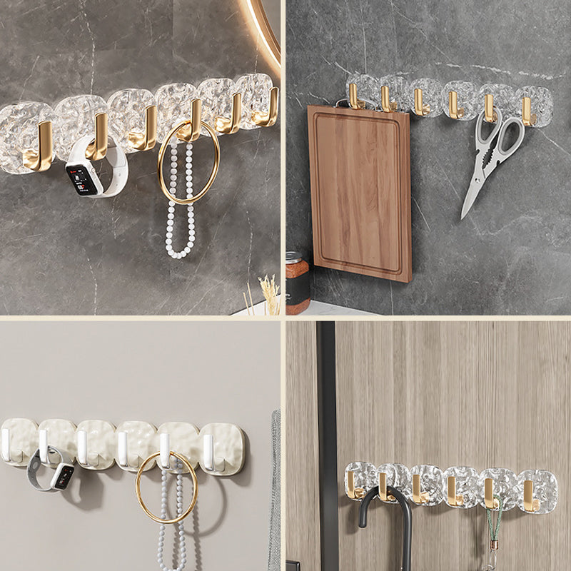 Lisslune | Glacier pattern drilling-free hook