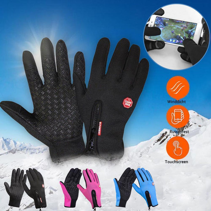 Lisslune | High-quality, warm, windproof and waterproof touchscreen gloves, Unisex