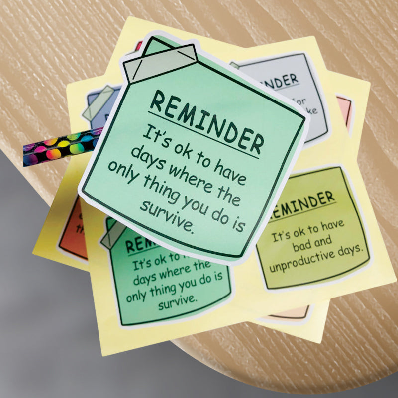 Lisslune | Mental Health Memory Stickers