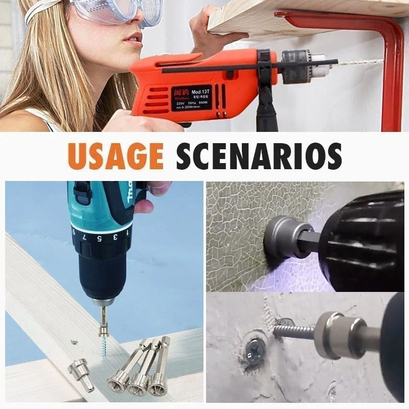 Lisslune | Magnetic Positioning Screwdriver Bits (5 pieces)