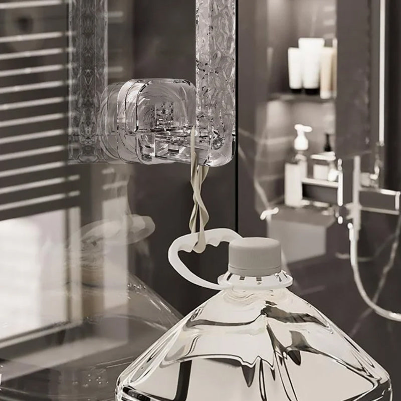 Lisslune | Transparent Ripple Multifunctional Suction Cup Handles