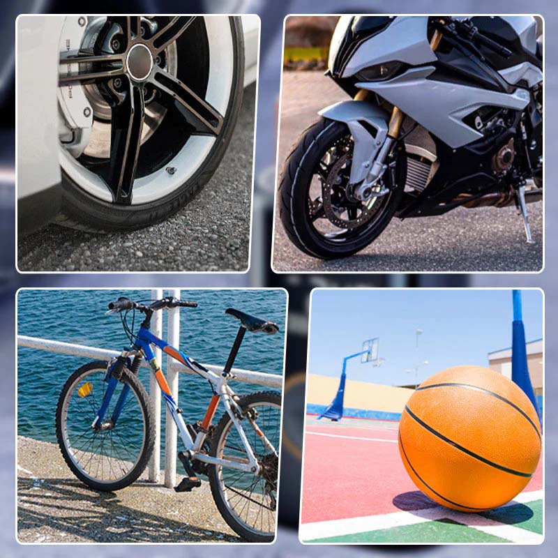 Lisslune | Multifunctional portable tire pump