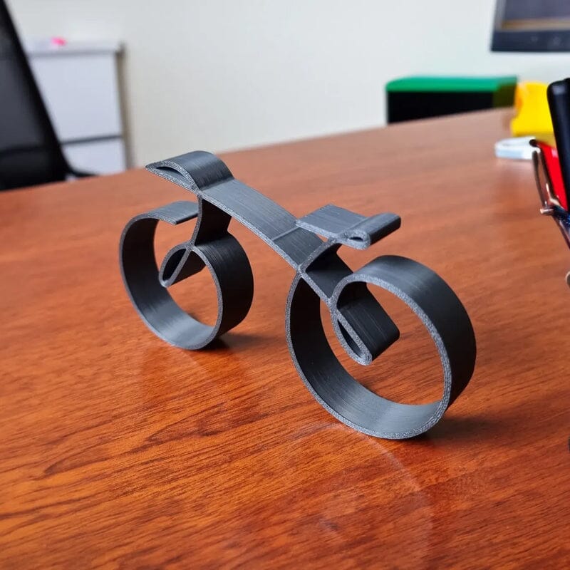 Lisslune | Minimalistic Bicycle Sculpture Wire Mesh Style