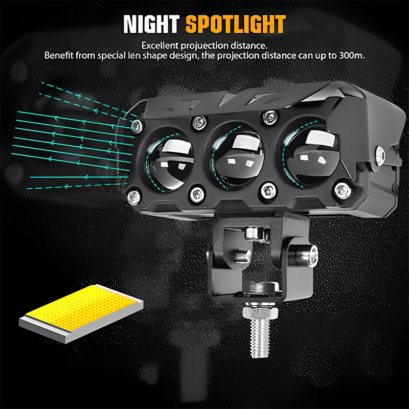Lisslune | Motorcycle Ride LED Auxiliary Light