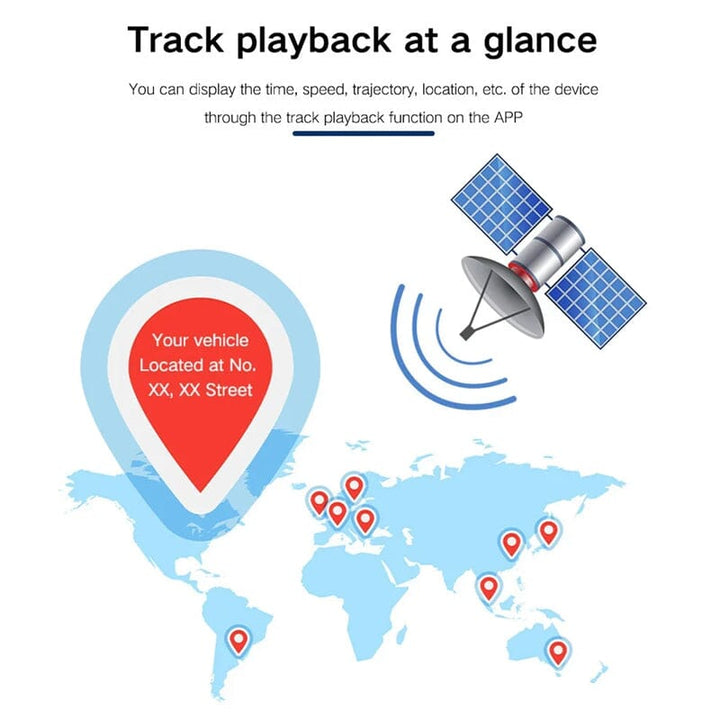 Lisslune | GPS Tracker Strong Magnetic Car Vehicle Tracking