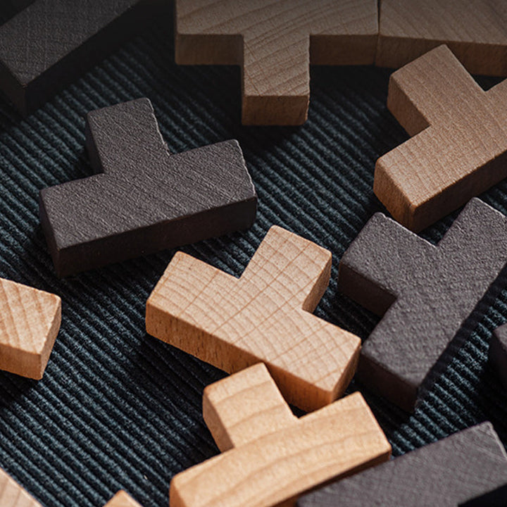 Lisslune | Wood intelligence toy brain teaser game