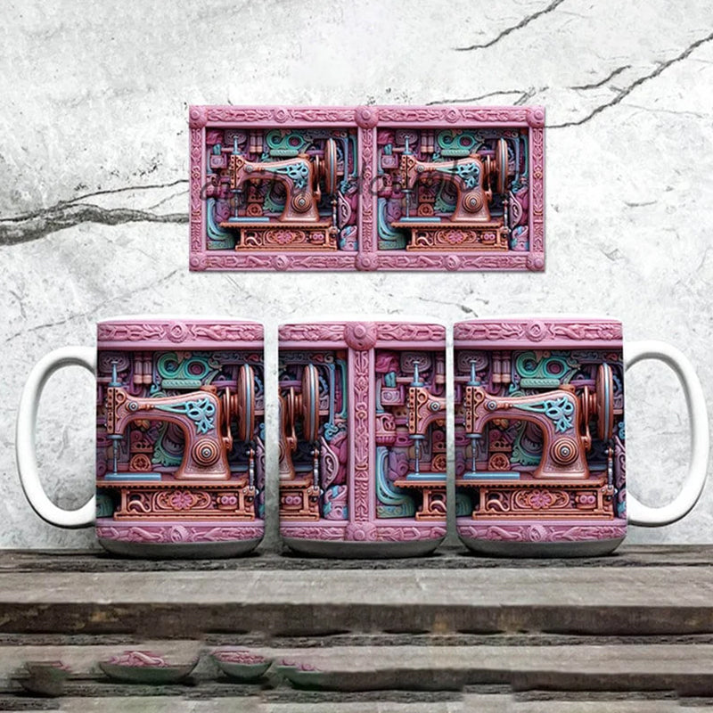 Lisslune | 3D sewing machine printed water cup