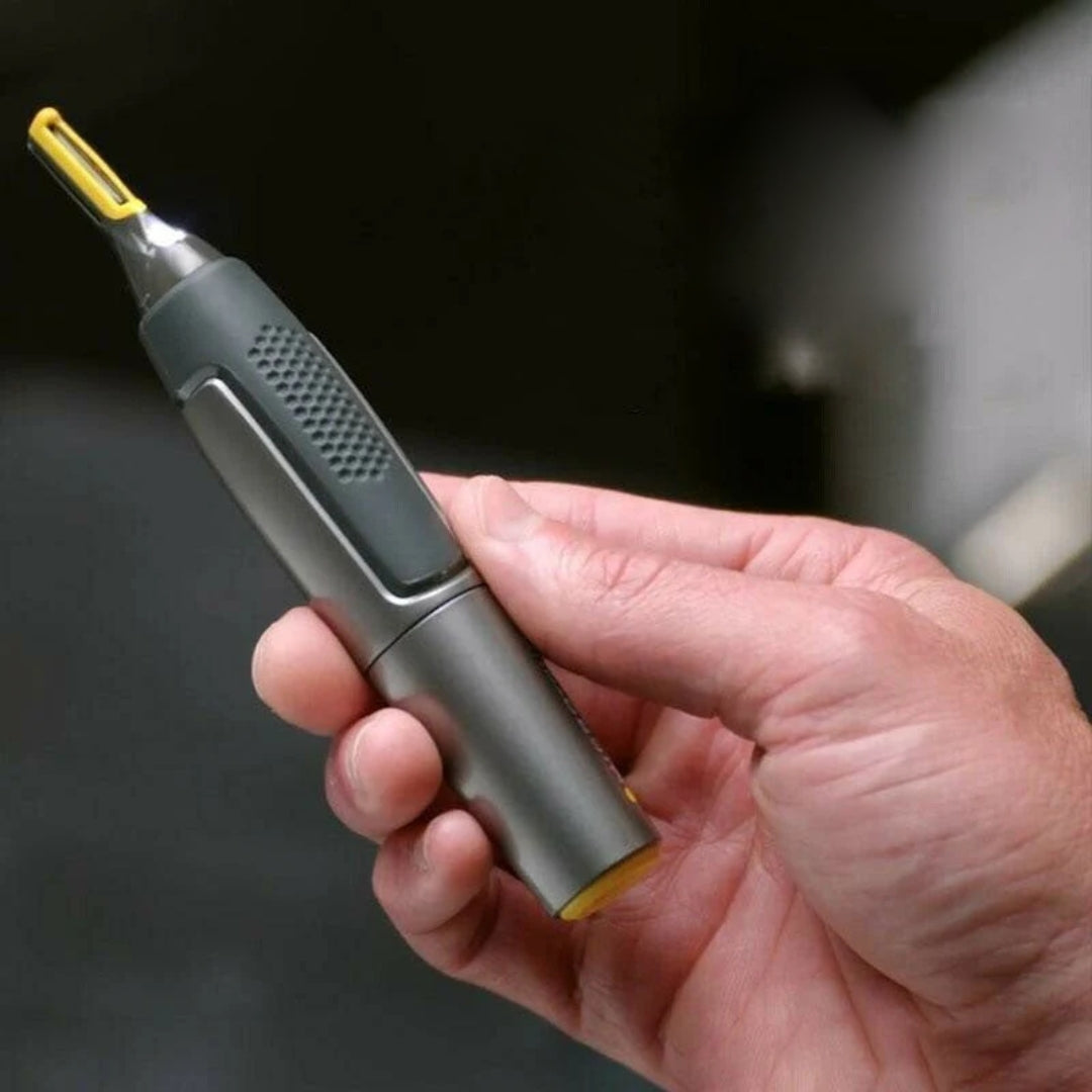 Lisslune | PrecisionEdge Face Trimmer with LED Light and Ergonomic Design