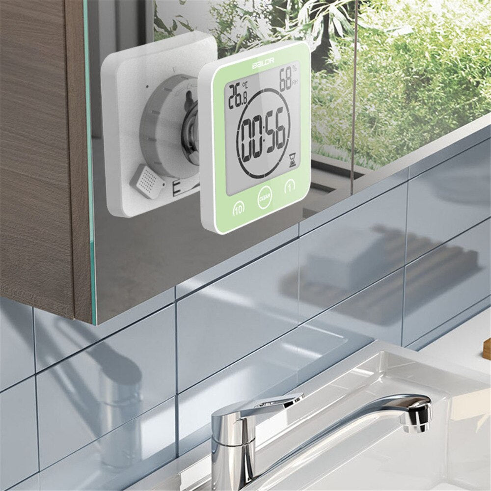 Lisslune | Waterproof Shower Clock - Always on time, even in the bathroom!