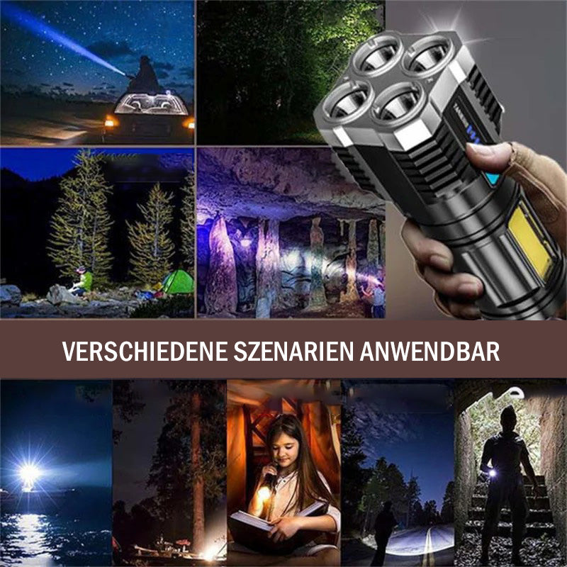 Lisslune | Multifunctional LED flashlight with strong light