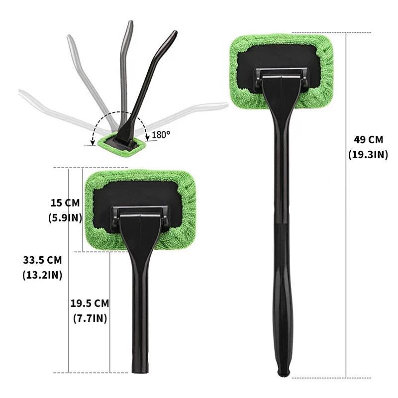 Lisslune | Microfiber cleaner with 2 reusable microfiber hoods