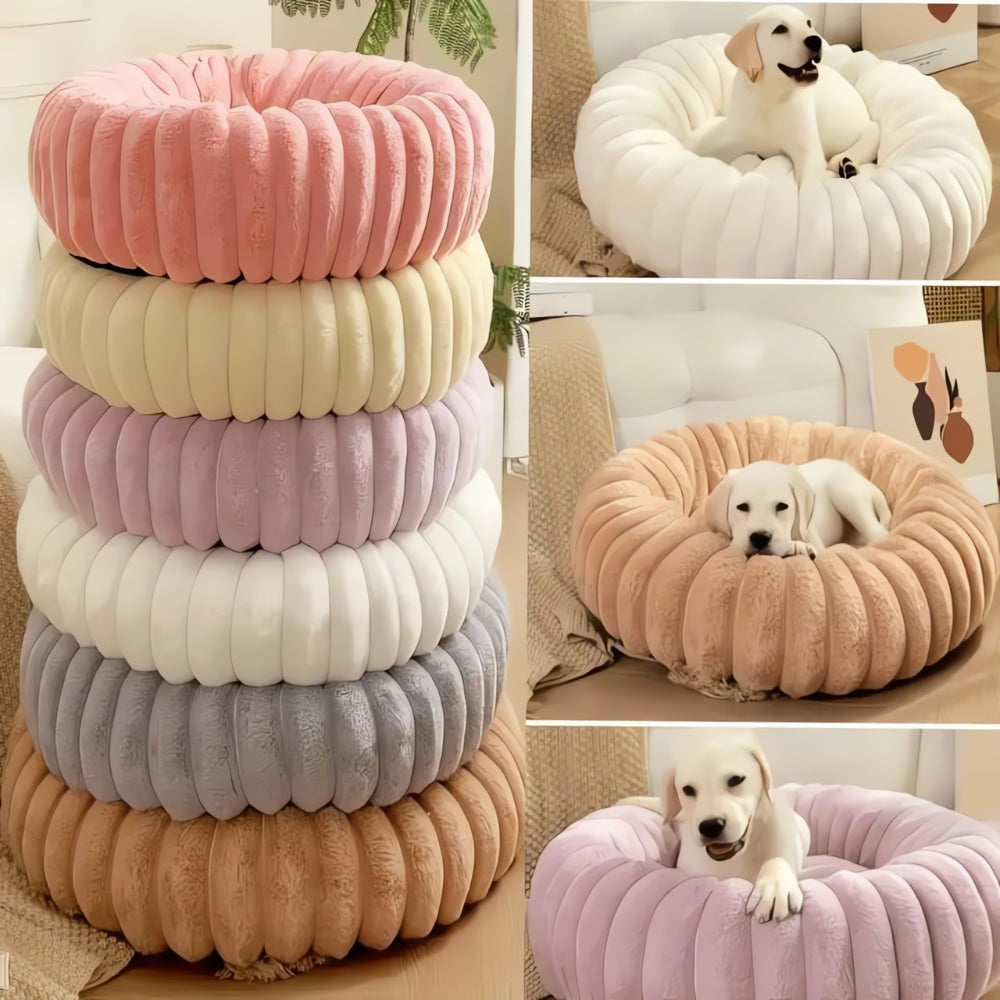 Lisslune | Purrfectly Plush Round Pet Bed