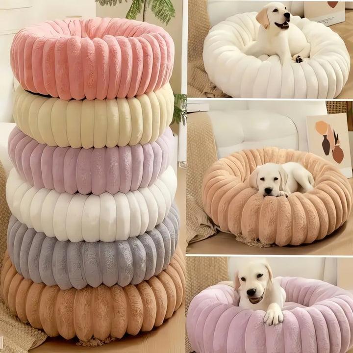 Lisslune | Purrfectly Plush Round Pet Bed