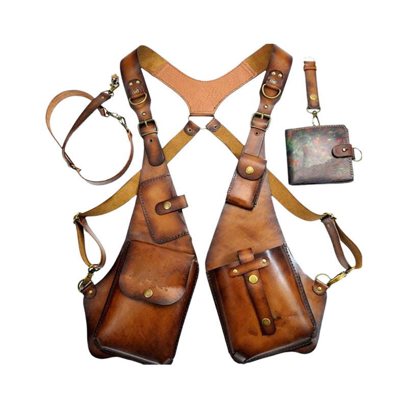 Lisslune | Medieval Steampunk Retro Shoulder Bag with Shoulder Strap