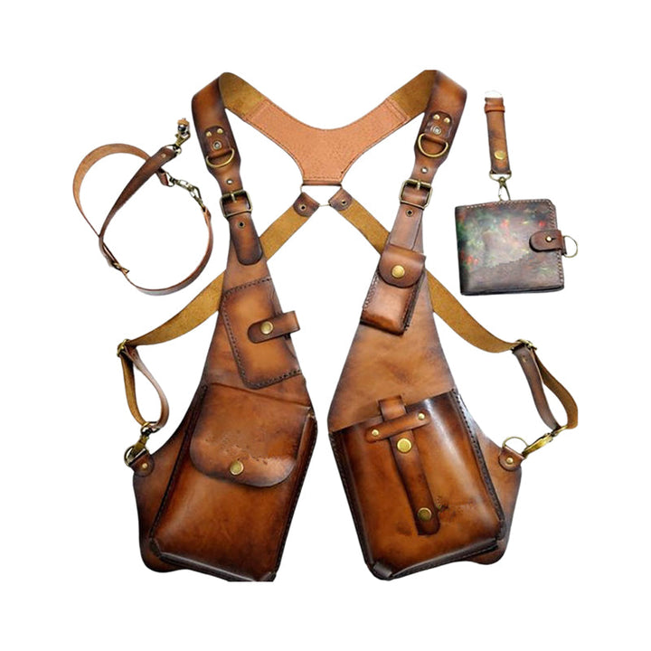 Lisslune | Medieval Steampunk Retro Shoulder Bag with Shoulder Strap