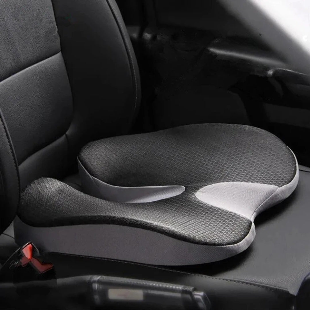 Lisslune | Orthopedic Car Seat Cushion – Comfortable Chair Pad with Anti-Slip Bottom for Better Support