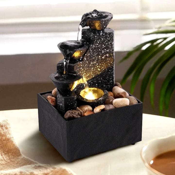 Lisslune | ZenRipple – Demanding table fountain for calming and centering your mind