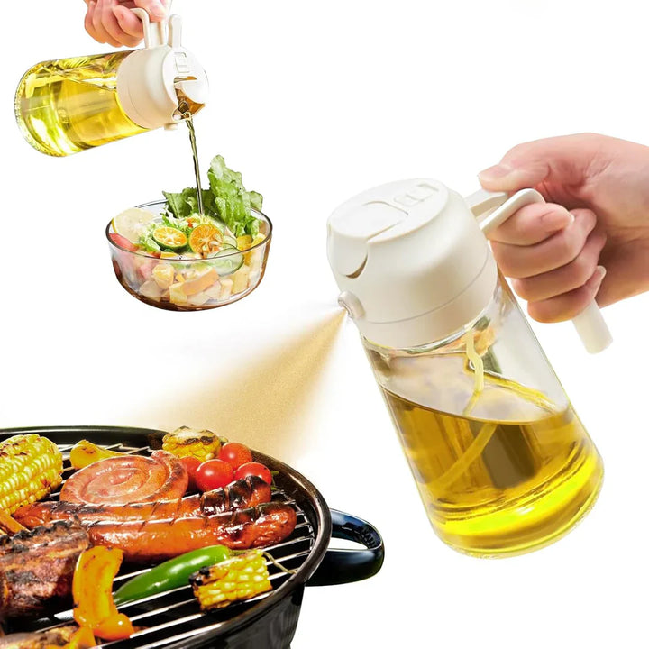 Lisslune | High-Quality 2-in-1 Olive Oil Sprayer