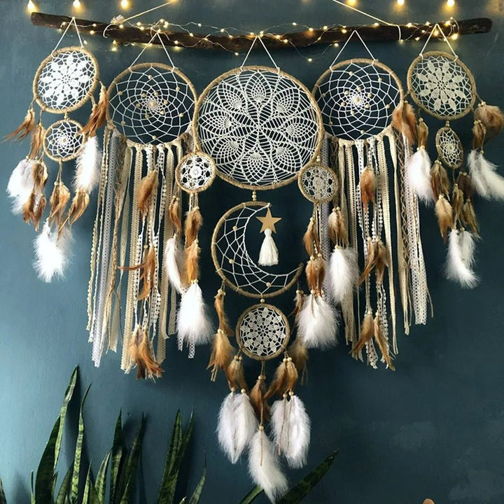 Lisslune | Dreamcatcher Set - Decorative dreamcatchers for bedroom and living room