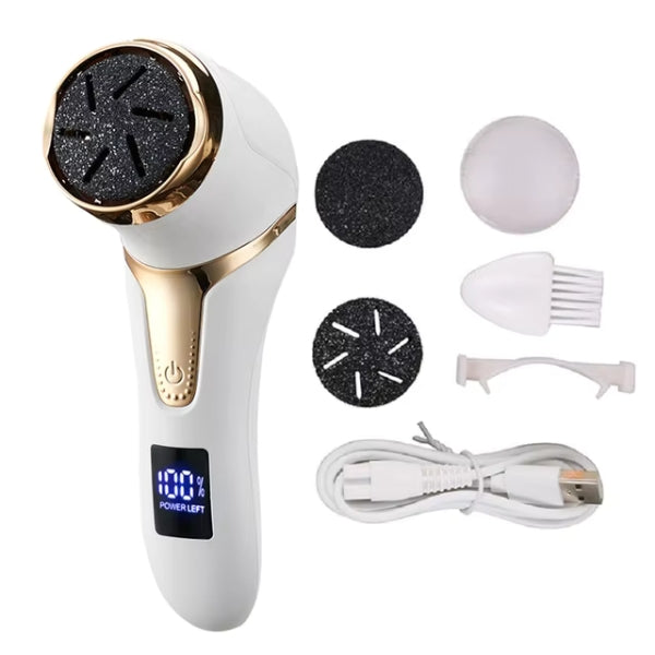 Lisslune | Electric Callus Remover Tool | Professional Foot Grinder for Hard Skin & Corn Removal