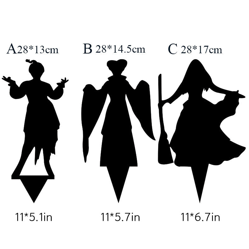 Lisslune | Halloween Garden Stakes Shadow Projector
