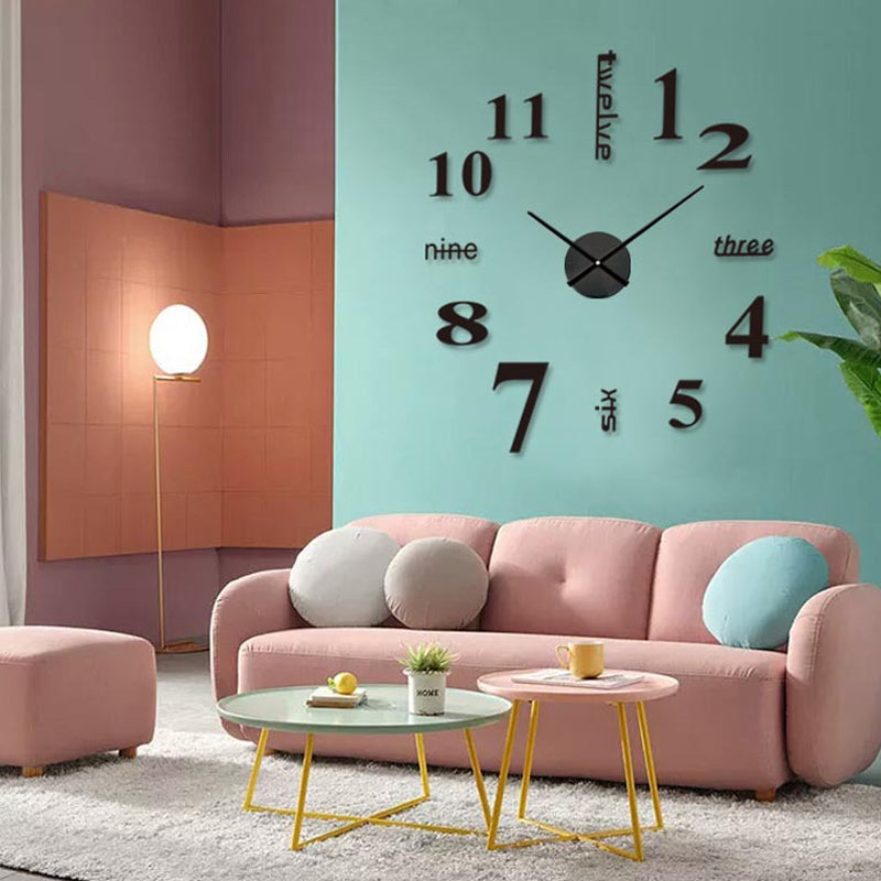 Lisslune | DIY Modern punchless wall clock