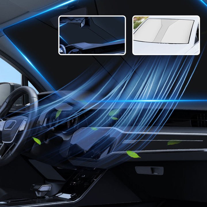 Lisslune | Windshield Sunshade Foldable Sunshade