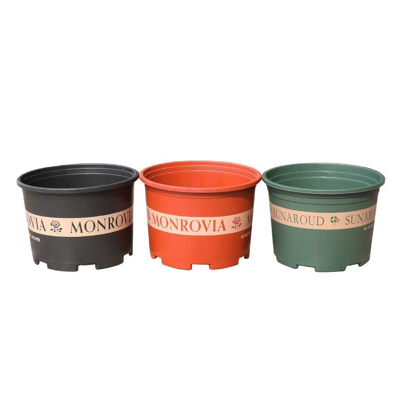 Lisslune | Robust Plant Pot Made of Plastic – Weatherproof Flower Pot for Garden and Balcony