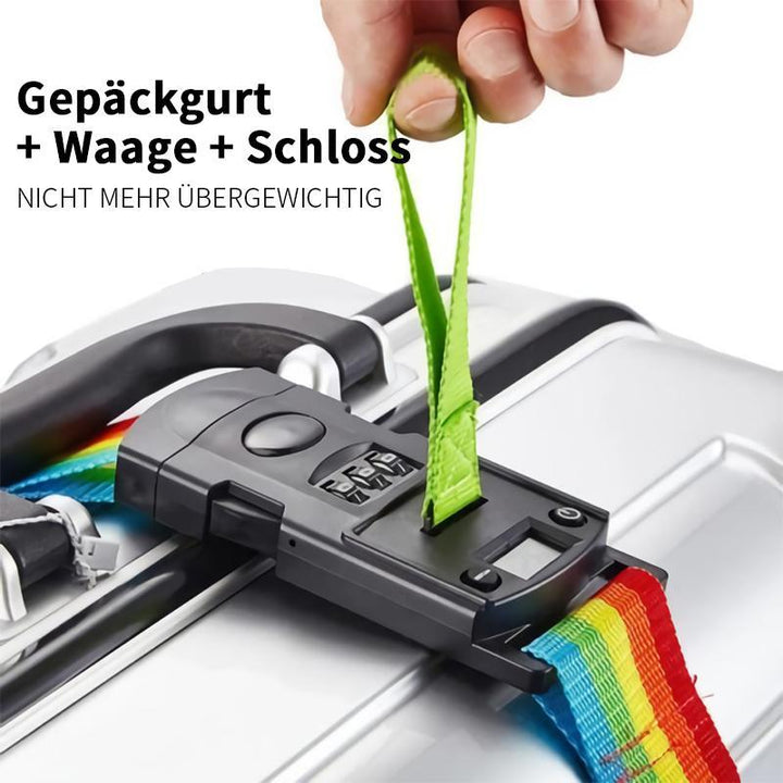 Lisslune | Scale Luggage Strap with Password Lock