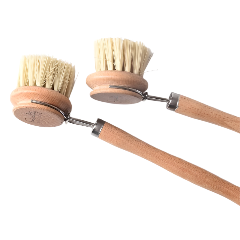 Lisslune | ScrubNest Durable Dish Brush with Short Round Handles