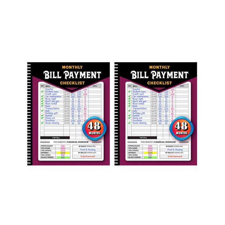 Lisslune | Invoice Payment Management Book