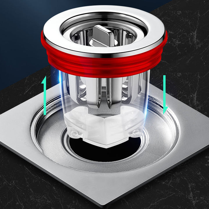 Lisslune | Magnetic odor-neutralizing floor drain core