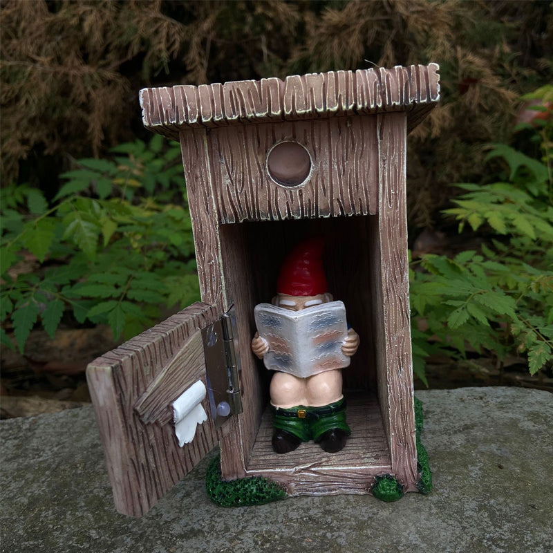 Lisslune | Funny Gnome Garden Statue