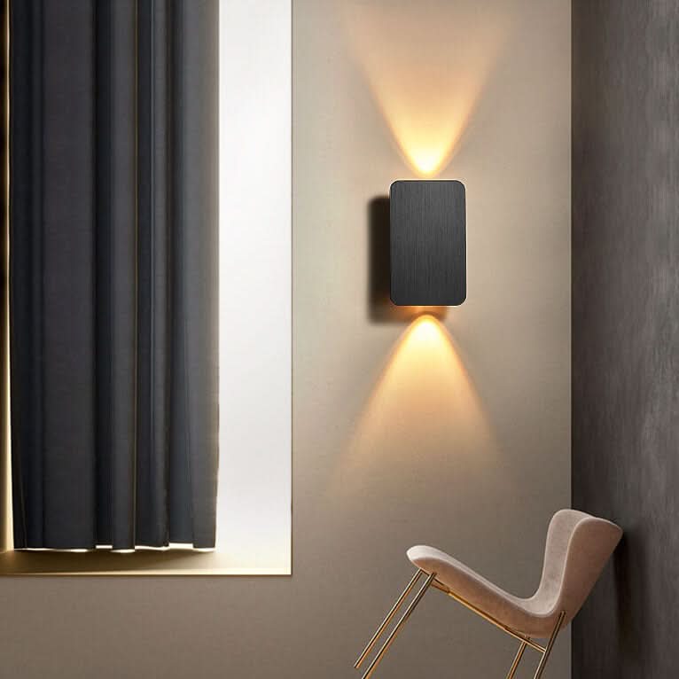 Lisslune | Nordic Minimalist Aluminum Rectangular LED Wall Sconce