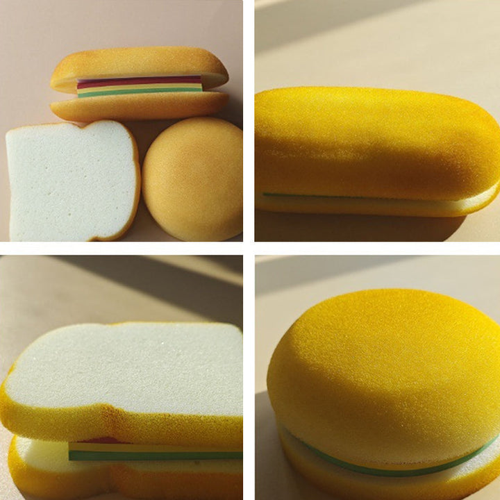 Lisslune | Simulation Bread Non-Stick Notebook