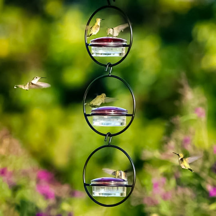 Lisslune | Simple Hummingbird Water Dispenser Made of Metal