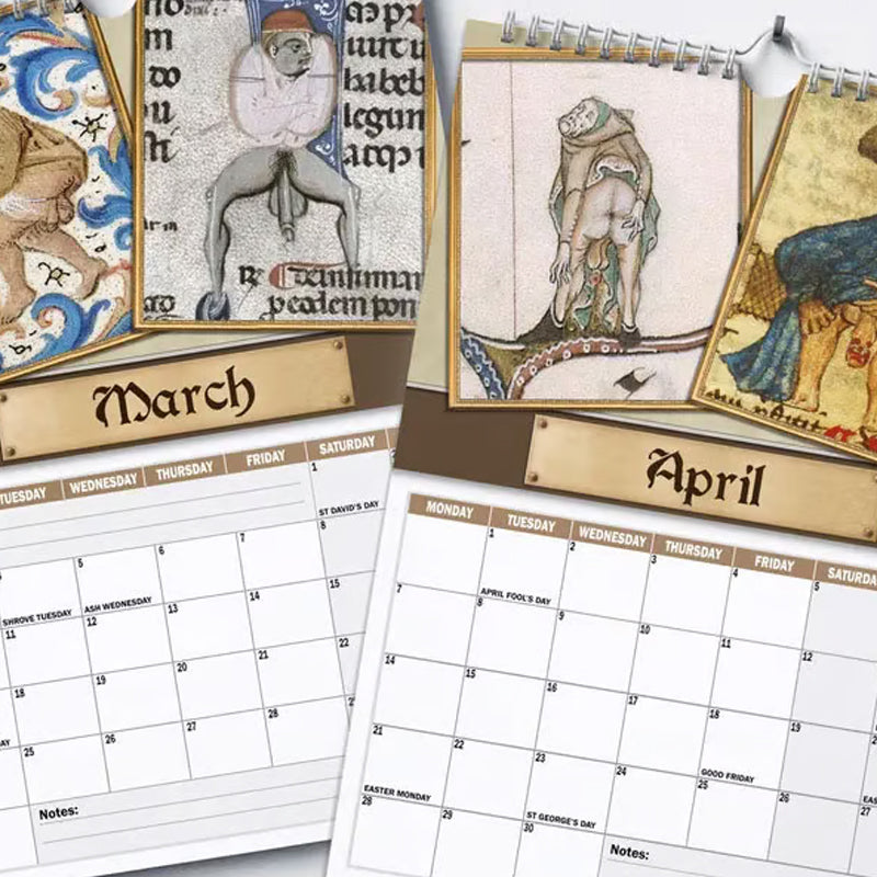Lisslune | Medieval Tail Pictures - Calendar 2025