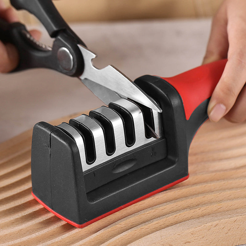 Lisslune | Professional 4-Stage Knife Sharpener