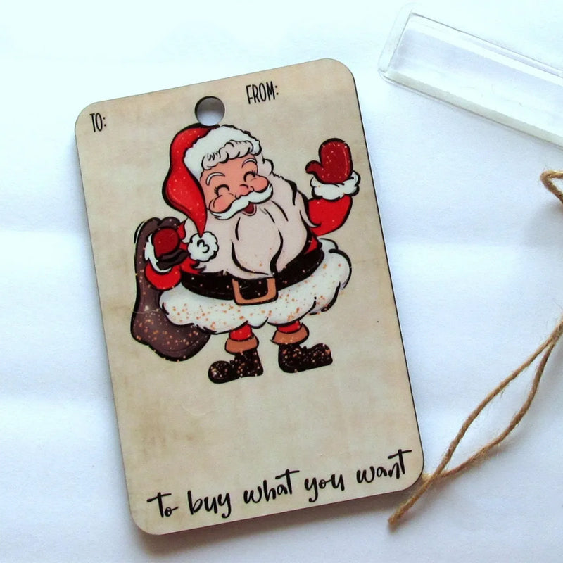 Lisslune | Santa Christmas money holder